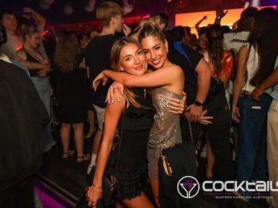 A professional photo of guests enjoying themselves at Cocktails Nightclub from our gallery.