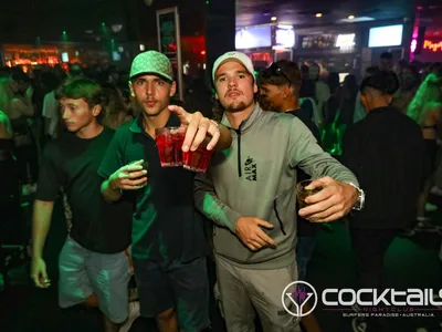 A professional photo of guests enjoying themselves at Cocktails Nightclub from our gallery.