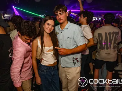 A professional photo of guests enjoying themselves at Cocktails Nightclub from our gallery.