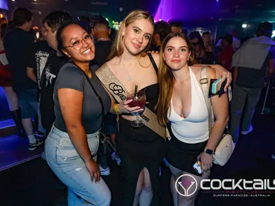 A professional photo of guests enjoying themselves at Cocktails Nightclub from our gallery.