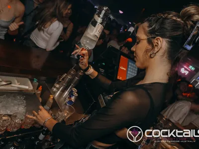 A professional photo of guests enjoying themselves at Cocktails Nightclub from our gallery.