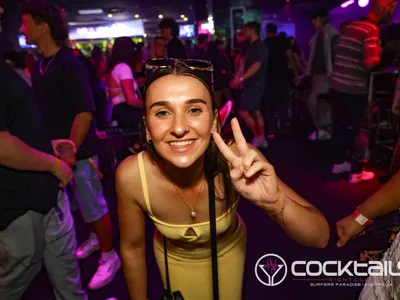 A professional photo of guests enjoying themselves at Cocktails Nightclub from our gallery.