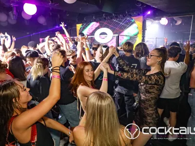 A professional photo of guests enjoying themselves at Cocktails Nightclub from our gallery.