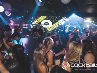 A professional photo of guests enjoying themselves at Cocktails Nightclub from our gallery.