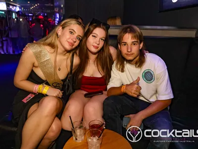 A professional photo of guests enjoying themselves at Cocktails Nightclub from our gallery.