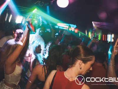 A professional photo of guests enjoying themselves at Cocktails Nightclub from our gallery.