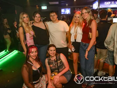 A professional photo of guests enjoying themselves at Cocktails Nightclub from our gallery.