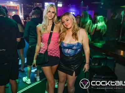 A professional photo of guests enjoying themselves at Cocktails Nightclub from our gallery.