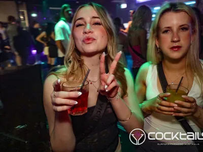 A professional photo of guests enjoying themselves at Cocktails Nightclub from our gallery.