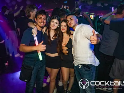 A professional photo of guests enjoying themselves at Cocktails Nightclub from our gallery.