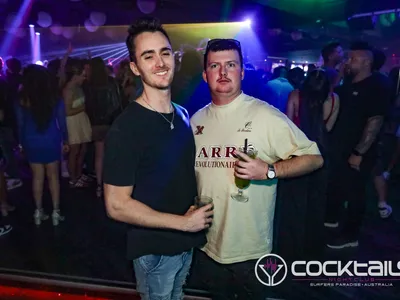 A professional photo of guests enjoying themselves at Cocktails Nightclub from our gallery.