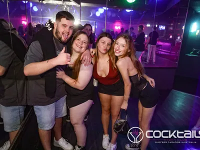 A professional photo of guests enjoying themselves at Cocktails Nightclub from our gallery.