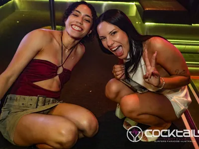 A professional photo of guests enjoying themselves at Cocktails Nightclub from our gallery.