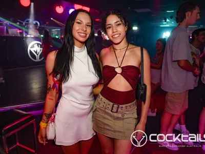 A professional photo of guests enjoying themselves at Cocktails Nightclub from our gallery.