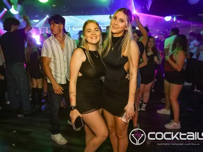 A professional photo of guests enjoying themselves at Cocktails Nightclub from our gallery.