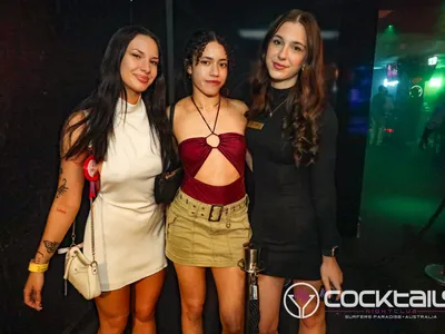 A professional photo of guests enjoying themselves at Cocktails Nightclub from our gallery.