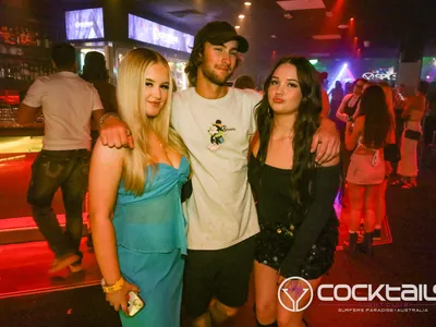 A professional photo of guests enjoying themselves at Cocktails Nightclub from our gallery.