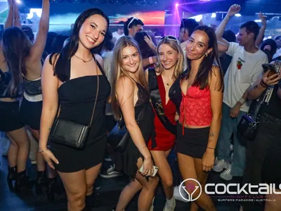 A professional photo of guests enjoying themselves at Cocktails Nightclub from our gallery.