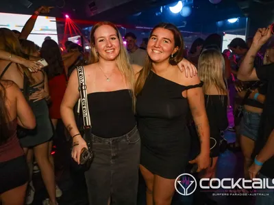 A professional photo of guests enjoying themselves at Cocktails Nightclub from our gallery.