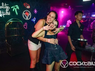 A professional photo of guests enjoying themselves at Cocktails Nightclub from our gallery.