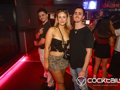 A professional photo of guests enjoying themselves at Cocktails Nightclub from our gallery.