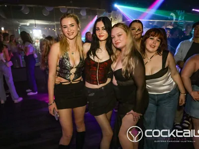 A professional photo of guests enjoying themselves at Cocktails Nightclub from our gallery.