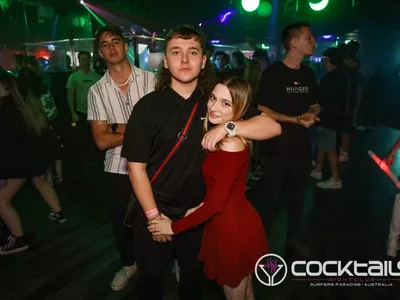 A professional photo of guests enjoying themselves at Cocktails Nightclub from our gallery.