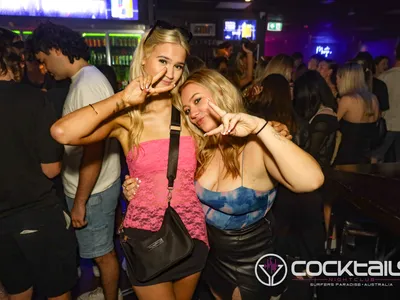 A professional photo of guests enjoying themselves at Cocktails Nightclub from our gallery.