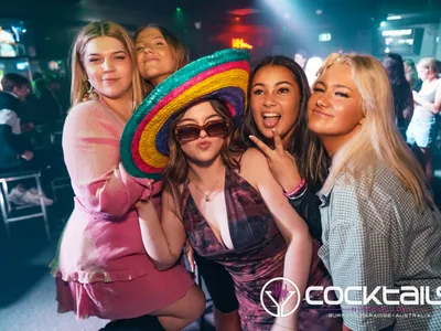 A professional photo of guests enjoying themselves at Cocktails Nightclub from our gallery.