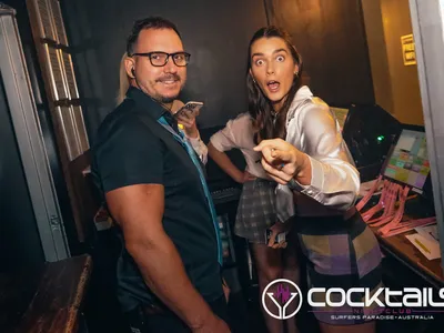 A professional photo of guests enjoying themselves at Cocktails Nightclub from our gallery.