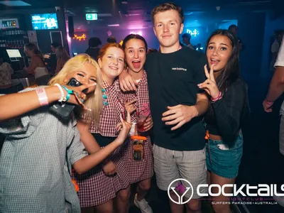 A professional photo of guests enjoying themselves at Cocktails Nightclub from our gallery.