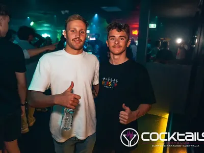 A professional photo of guests enjoying themselves at Cocktails Nightclub from our gallery.