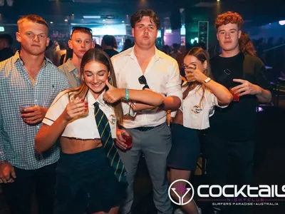 A professional photo of guests enjoying themselves at Cocktails Nightclub from our gallery.