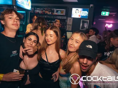 A professional photo of guests enjoying themselves at Cocktails Nightclub from our gallery.