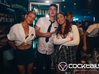 A professional photo of guests enjoying themselves at Cocktails Nightclub from our gallery.