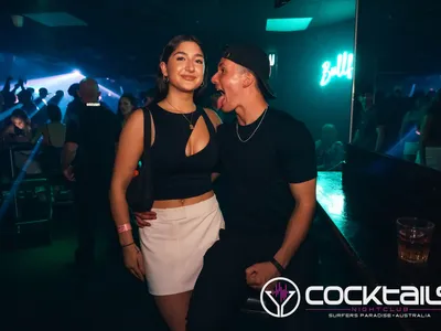 A professional photo of guests enjoying themselves at Cocktails Nightclub from our gallery.