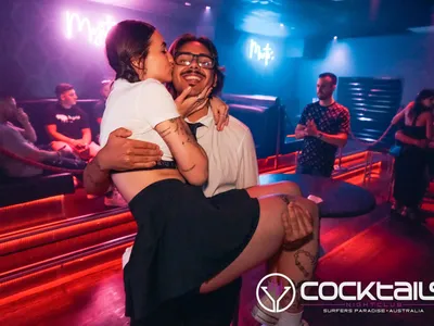 A professional photo of guests enjoying themselves at Cocktails Nightclub from our gallery.