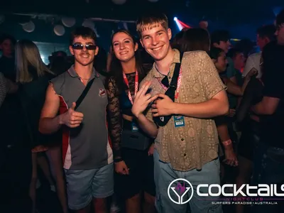 A professional photo of guests enjoying themselves at Cocktails Nightclub from our gallery.