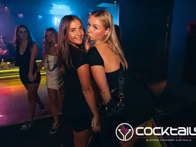 A professional photo of guests enjoying themselves at Cocktails Nightclub from our gallery.