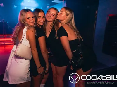 A professional photo of guests enjoying themselves at Cocktails Nightclub from our gallery.