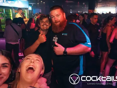 A professional photo of guests enjoying themselves at Cocktails Nightclub from our gallery.