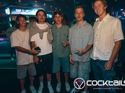 A professional photo of guests enjoying themselves at Cocktails Nightclub from our gallery.