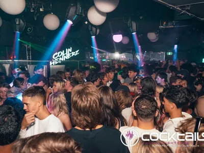 A professional photo of guests enjoying themselves at Cocktails Nightclub from our gallery.