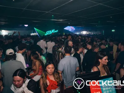 A professional photo of guests enjoying themselves at Cocktails Nightclub from our gallery.