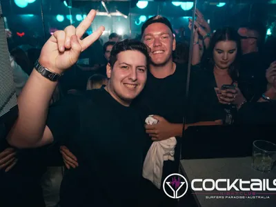 A professional photo of guests enjoying themselves at Cocktails Nightclub from our gallery.