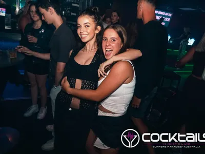 A professional photo of guests enjoying themselves at Cocktails Nightclub from our gallery.