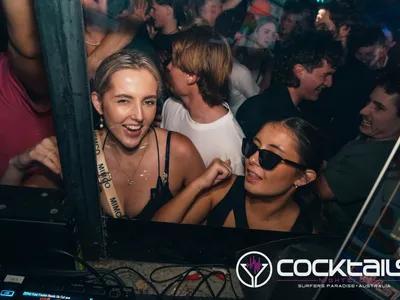 A professional photo of guests enjoying themselves at Cocktails Nightclub from our gallery.