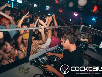 A professional photo of guests enjoying themselves at Cocktails Nightclub from our gallery.