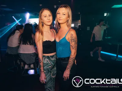 A professional photo of guests enjoying themselves at Cocktails Nightclub from our gallery.