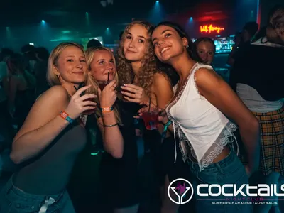 A professional photo of guests enjoying themselves at Cocktails Nightclub from our gallery.